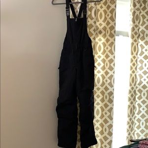 Kids waterproof snow bib pants - lands end